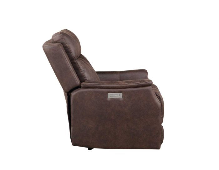 Valencia Dual-Power Leatherette Recliner