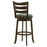 Murphy Ladder Back Pub Height Swivel Bar Stool