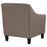 Liam Upholstered Sloped Arm Accent Club Chair