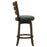 Murphy Ladder Back Counter Height Swivel Bar Stool