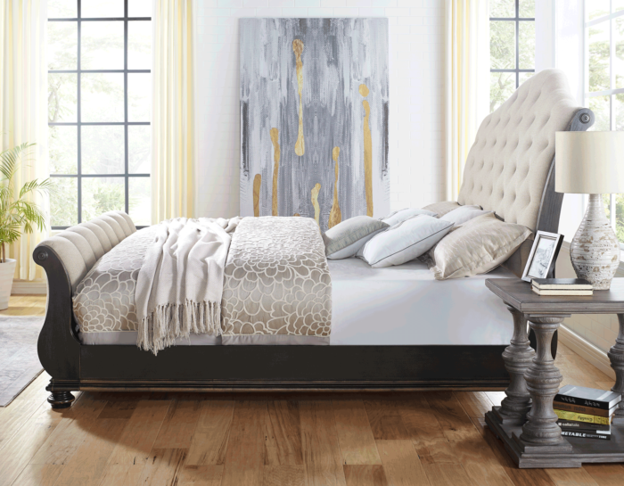 Rhapsody 4-Piece Queen Set-(Q Bed/NS/Dresser/Mir)