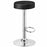 Set of 2 Adjustable Swivel Round Bar Stool  Pub Chairs