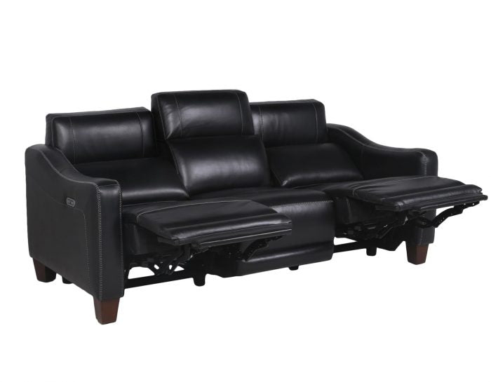 Giorno Dual-Power Leather Sofa