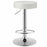 1 Piece Round Bar Stool Adjustable Swivel Pub Chair