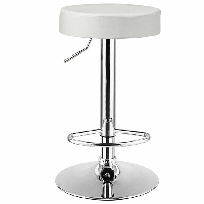 1 Piece Round Bar Stool Adjustable Swivel Pub Chair