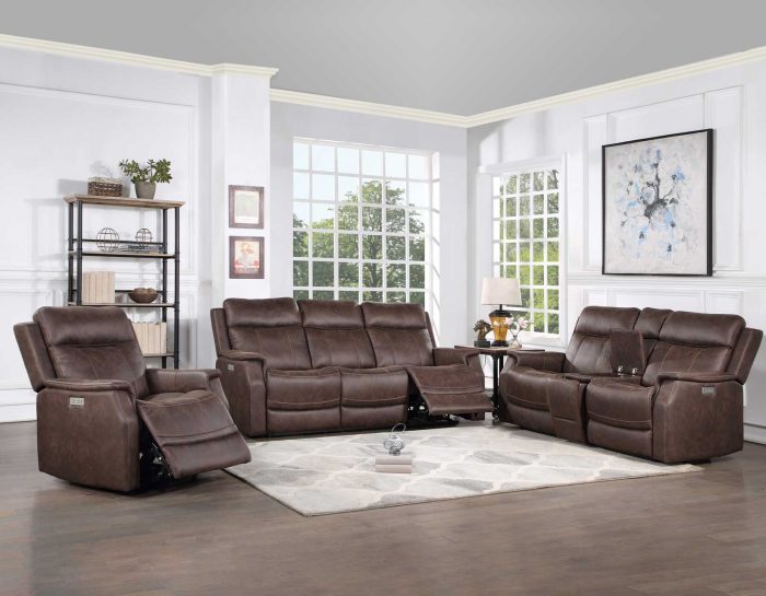 Valencia Dual-Power Leatherette Recliner