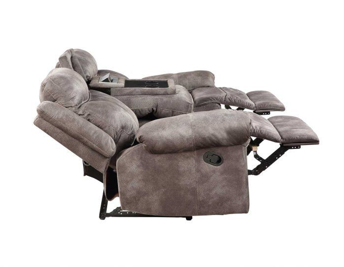 Nashville Manual Reclining Sofa w/Drop-Down Console