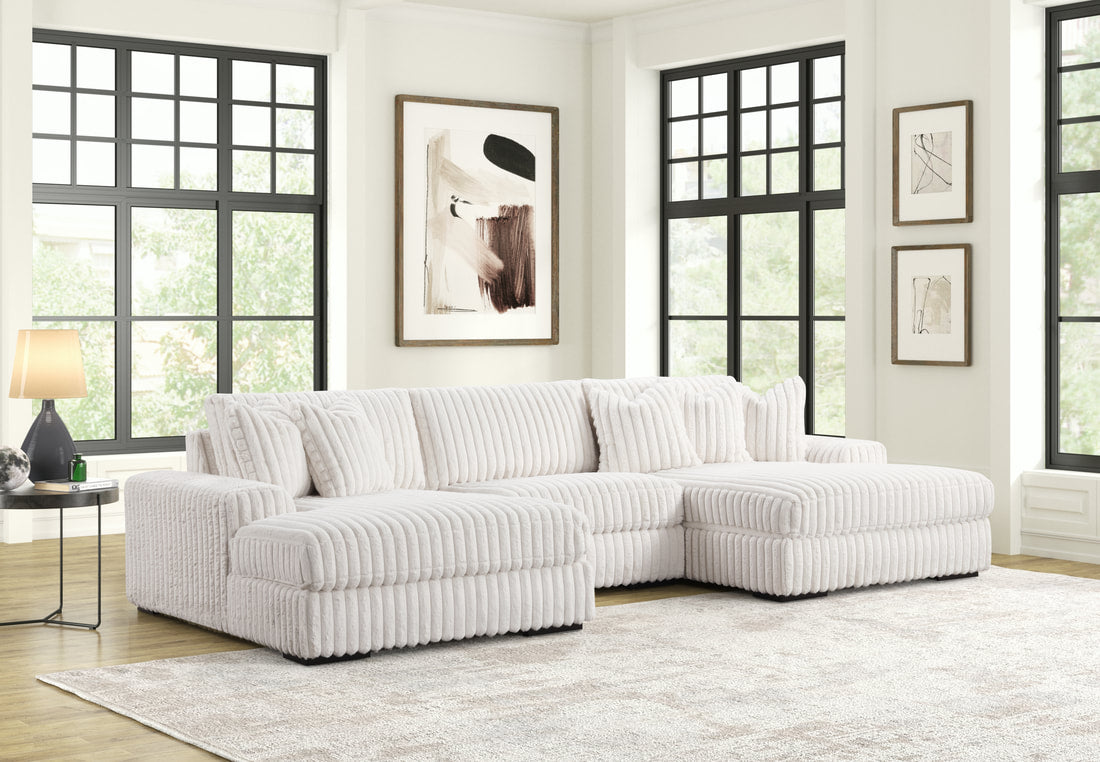 XL SUNDAY2 - BEIGE 3PC Sectional