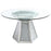 Quinn 5-Piece Hexagon Pedestal Dining Room Set