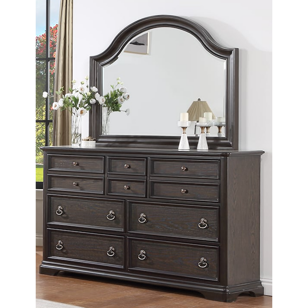 Duke Grayish Brown Dresser Mirror