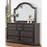 Duke Grayish Brown Dresser Mirror