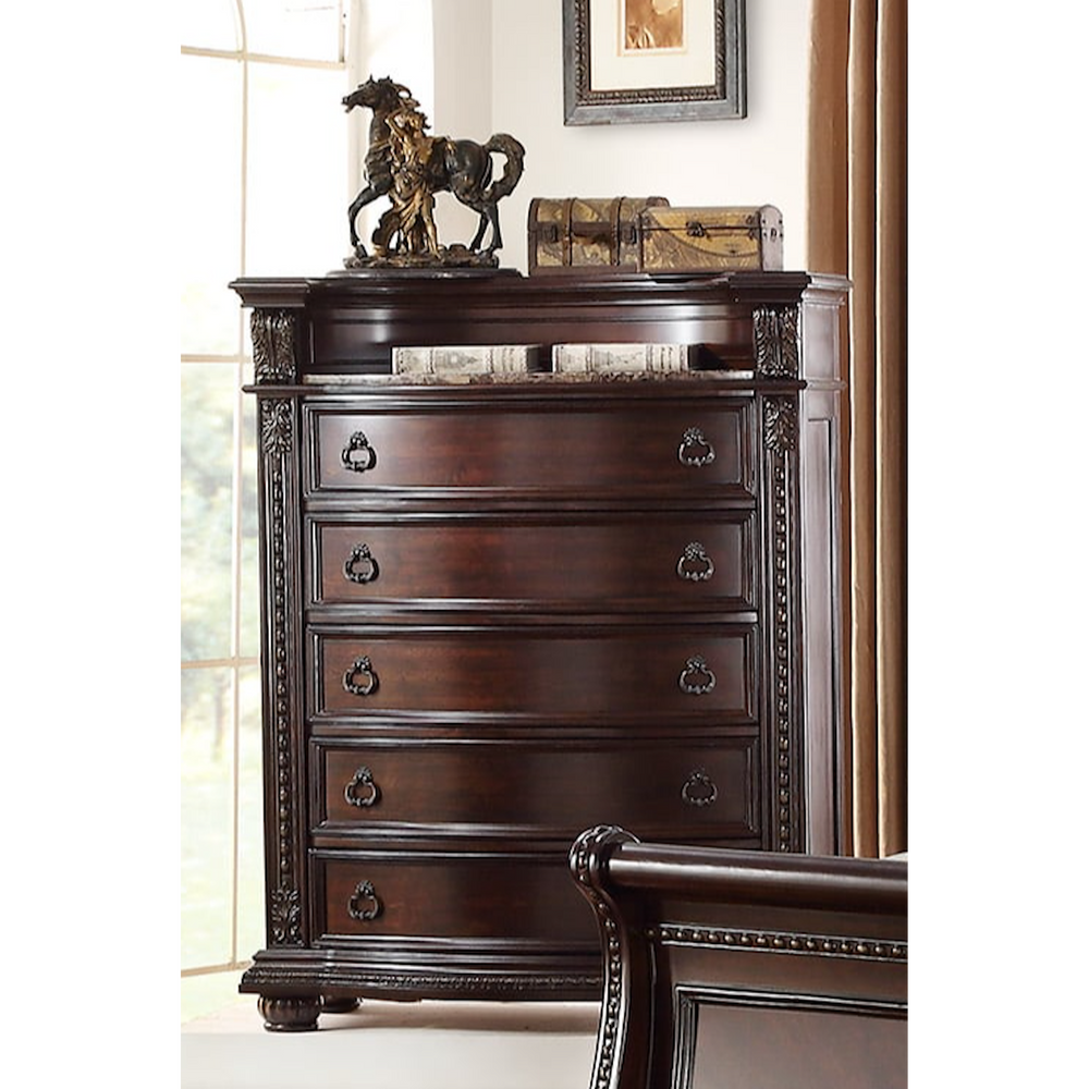 Stanley Cherry Brown Chest