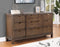 Milan 4-Piece King Bedroom Set (King Bed, Nightstand, Dresser/Mirror)