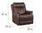 Valencia Dual-Power Leatherette Recliner