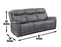 Morrison Dual-Power Reclining Sofa