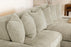 Blaine Upholstered Reversible Sectional Sofa Sand