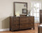 Milan 4-Piece King Bedroom Set (King Bed, Nightstand, Dresser/Mirror)