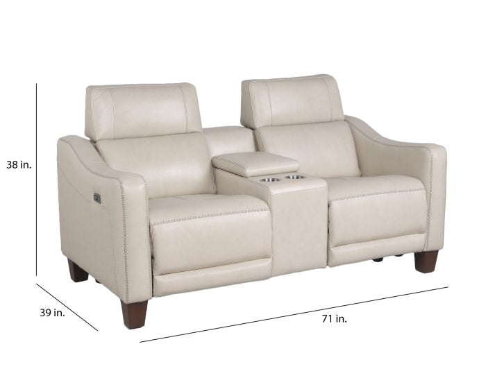 Giorno 3-Piece Leather Reclining Upholstery Set (Sofa, Loveseat and Recliner)