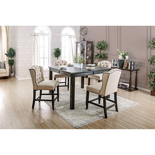 SANIA COUNTER HT. 7 PIECE DINING SET