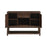 Parkins Server With Lower Shelf Rustic Espresso