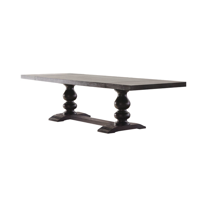 Phelps Rectangular Dining Table Antique Noir