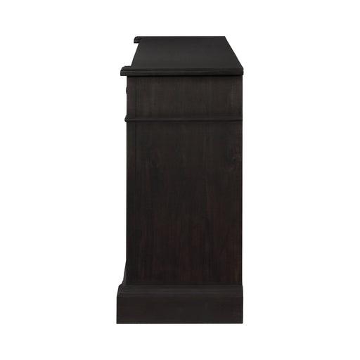 Phelps 2-Door Rectangular Server Antique Noir