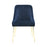 Side Chairs Dark Ink Blue (Set Of 2)