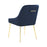 Side Chairs Dark Ink Blue (Set Of 2)