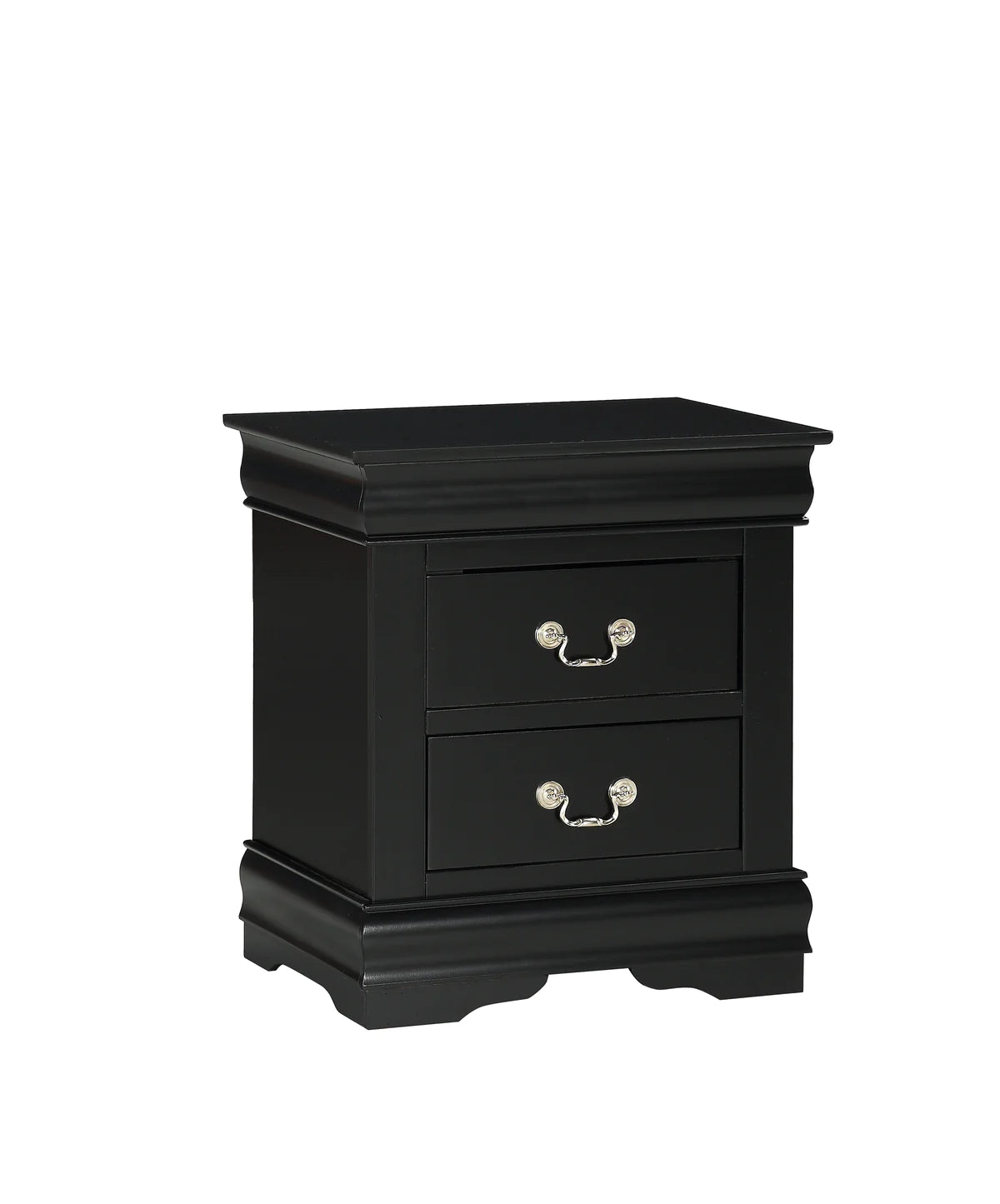 Louis Philip  Queen Bedroom set Black