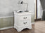 Louis Philippe 2-Drawer Nightstand White