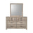 Adelaide Rectangular Mirror Rustic Oak