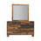 Sidney Square Mirror Rustic Pine