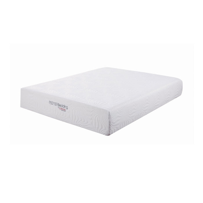 Ian Eastern King Memory Foam Mattress White