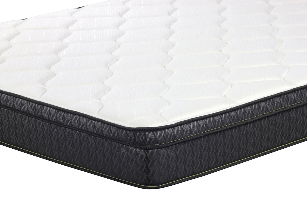 Evie 9.25″ Full Mattress White And Black