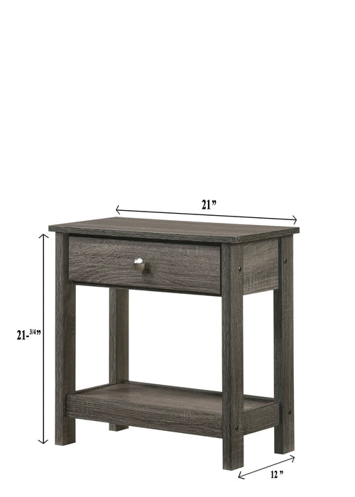 SKYLER NIGHT STAND GREY