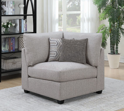 Cambria Upholstered Modular Sectional Gray