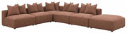 Jennifer Upholstered Tight Back Modular Sectional