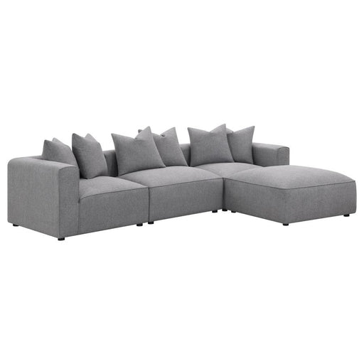 Jennifer Upholstered Tight Back Modular Sectional