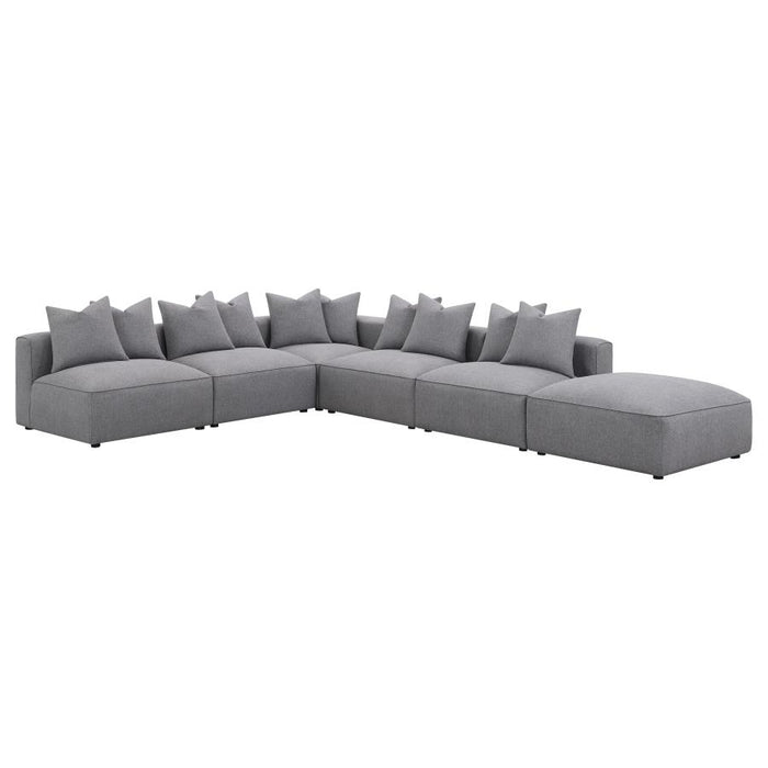 Jennifer Upholstered Tight Back Modular Sectional