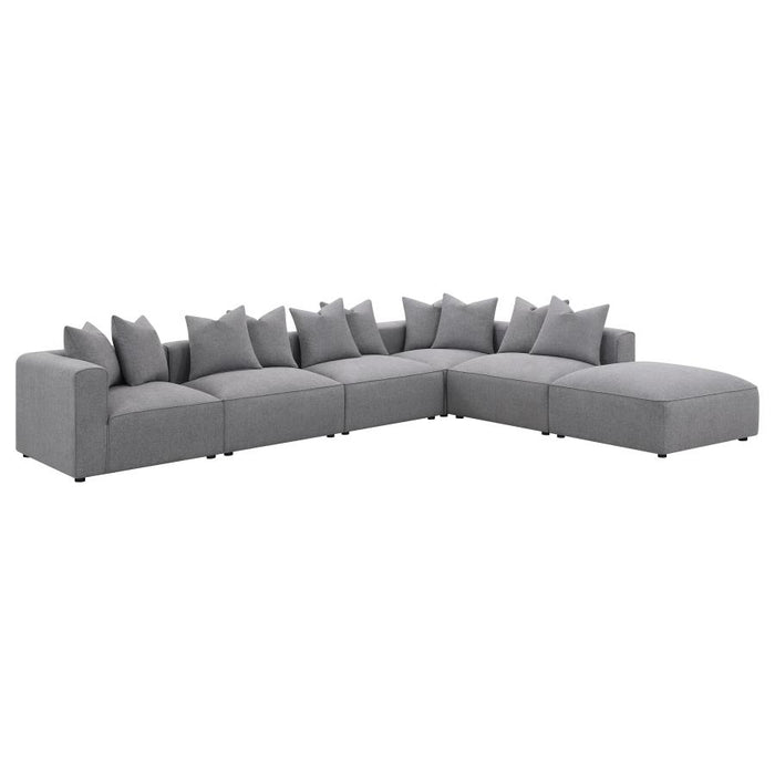 Jennifer Upholstered Tight Back Modular Sectional