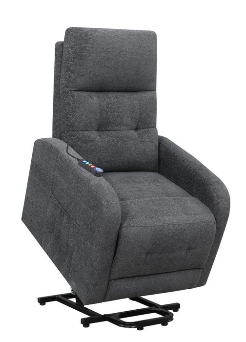 Tufted Upholstered Power Lift Recliner