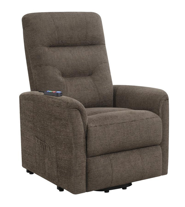 Tufted Upholstered Power Lift Recliner