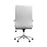 High Back Upholstered Office Chair White