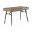 Raine 1-Drawer Writing Desk Rustic Driftwood