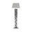 Geometric Base Floor Lamp Silver