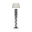 Geometric Base Floor Lamp Silver