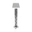 Geometric Base Floor Lamp Silver