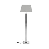 Geometric Base Floor Lamp Silver