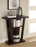 2-Shelf Console Table Cappuccino