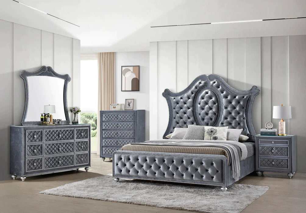 Cameo Gray Bed